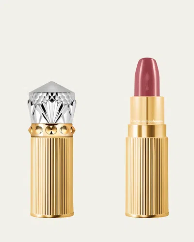 Christian Louboutin Rouge Louboutin Silky Satin On-the-go Lipstick In Dune Kiss