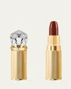 Christian Louboutin Rouge Louboutin Silky Satin On-the-go Lipstick In Hazel Dream