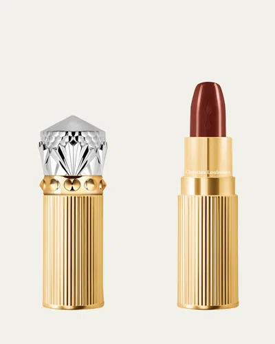 Christian Louboutin Rouge Louboutin Silky Satin On-the-go Lipstick In Hazel Dream