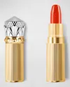 Christian Louboutin Louboutin Rouge Silky Satin On The Go Lipstick In My Orange