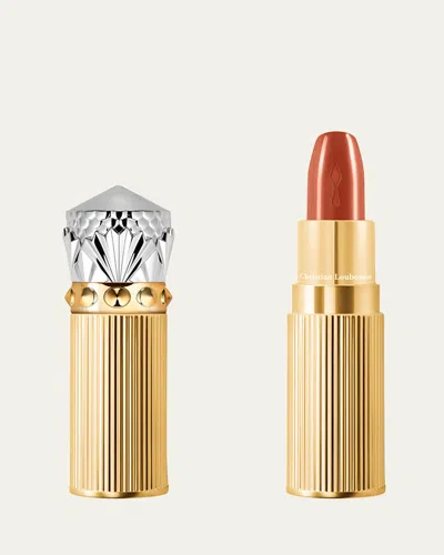 Christian Louboutin Rouge Louboutin Silky Satin On-the-go Lipstick In Nuance Nu