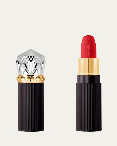 Christian Louboutin Rouge Louboutin Velvet Matte On-the-go Lipstick In Diva Fire
