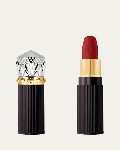 Christian Louboutin Rouge Louboutin Velvet Matte On-the-go Lipstick In Epic Brunette