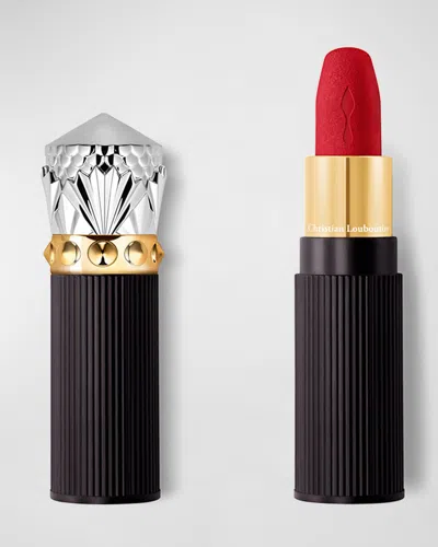 Christian Louboutin Rouge Louboutin Velvet Matte On-the-go Lipstick In White