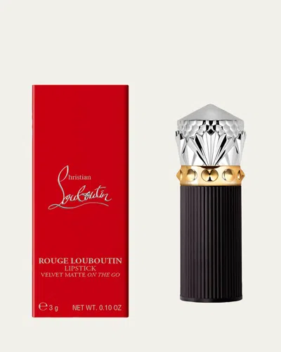 Christian Louboutin Rouge Louboutin Velvet Matte On-the-go Lipstick In Transparent