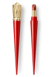 Christian Louboutin Rouge Stiletto Glossy Shine Lipstick In Bare Rococotte 013s
