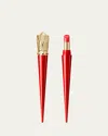 Christian Louboutin Rouge Stiletto Glossy Shine Lipstick In Candy Moody 