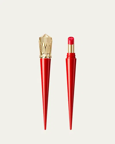 Christian Louboutin Rouge Stiletto Glossy Shine Lipstick In Cocorico Pink 