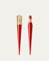 Christian Louboutin Rouge Stiletto Glossy Shine Lipstick In Private Red 