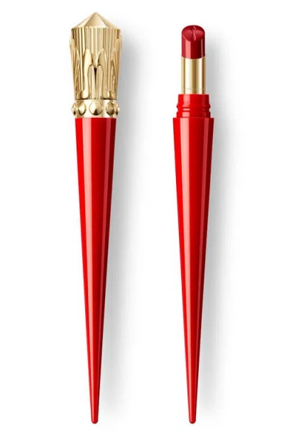 Christian Louboutin Rouge Stiletto Glossy Shine Lipstick In Red Walk 146s