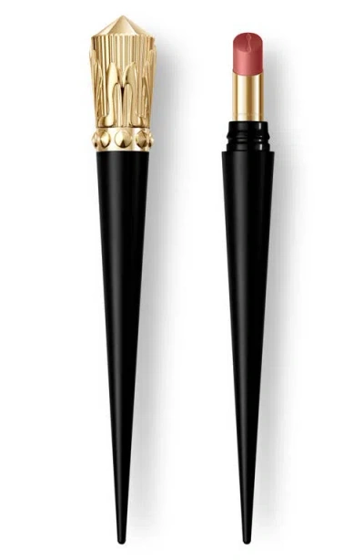 Christian Louboutin Rouge Stiletto Lumi Matte Lipstick In Peach Cabaret 013l