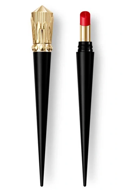 Christian Louboutin Rouge Stiletto Lumi Matte Lipstick In Private Red 111l