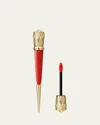 Christian Louboutin Rouge Stiletto Vinyl Gloss In Fire Red 115v
