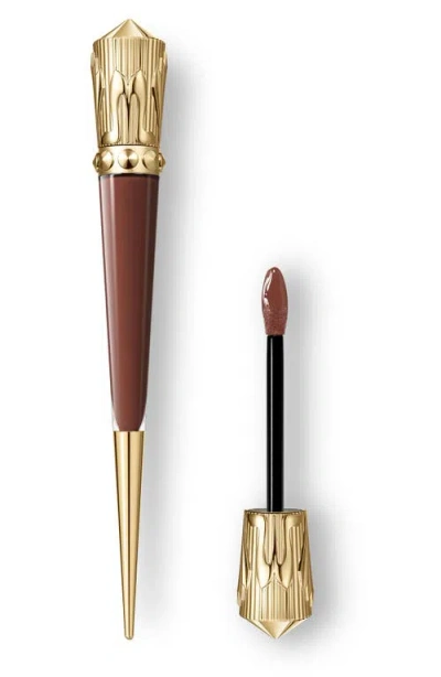 Christian Louboutin Rouge Stiletto Vinyl Gloss In Hot Sienna
