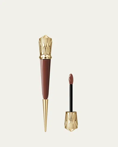 Christian Louboutin Rouge Stiletto Vinyl Gloss In Hot Sienna 432v