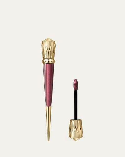 Christian Louboutin Rouge Stiletto Vinyl Gloss In Mauve Hear 245v