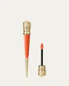 Christian Louboutin Rouge Stiletto Vinyl Gloss In Torrid Peach 530v