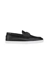 Christian Louboutin Round-head Casual Shoes In Black