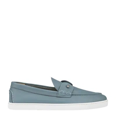 CHRISTIAN LOUBOUTIN CHAMBELIBOAT LOAFERS