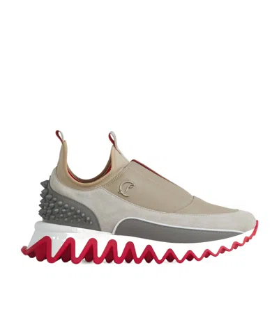 Christian Louboutin Round-head Sneakers In Multicolor
