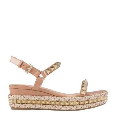Christian Louboutin Round Toe High Heel Sandals