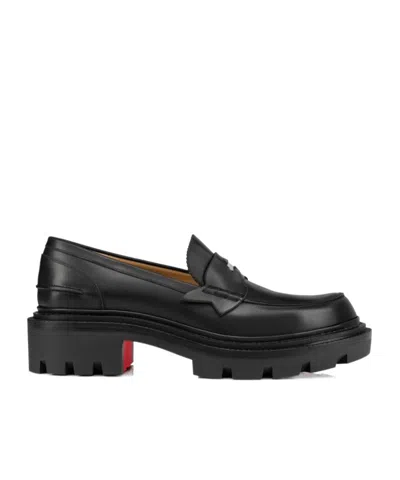 CHRISTIAN LOUBOUTIN CHRISTIAN LOUBOUTIN MOC COLLEGE SLIP-ON LOAFERS