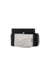 Christian Louboutin Ruisbuddy Belt In Black