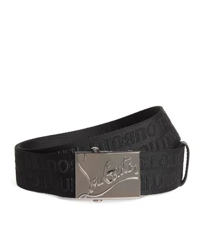 Christian Louboutin Ruisbuddy Belt In Black