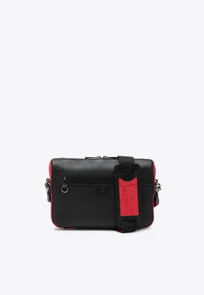 Christian Louboutin Ruisbuddy Leather Messenger Bag