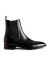 Christian Louboutin Samson Leather Chelsea Boots In Black