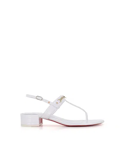 CHRISTIAN LOUBOUTIN SANDAL MJ THONG 25