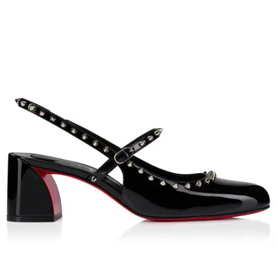 Christian Louboutin Mary Jane Janispikes Black