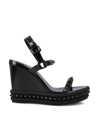 Christian Louboutin Sandals In Black