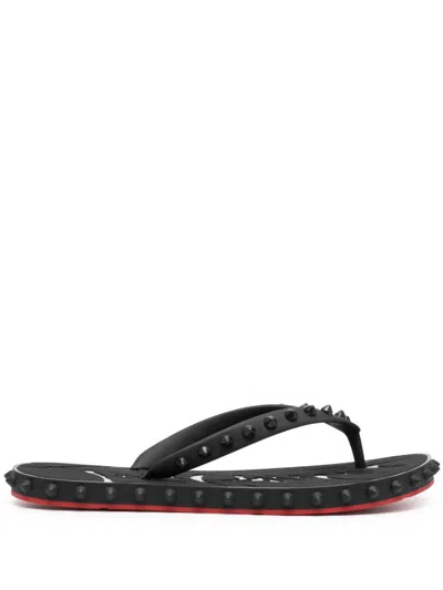 CHRISTIAN LOUBOUTIN CHRISTIAN LOUBOUTIN SUPER LOUBI FLIP FLOPS