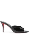 Christian Louboutin Women Miss Z Mule 80 Patent Leather Sandals