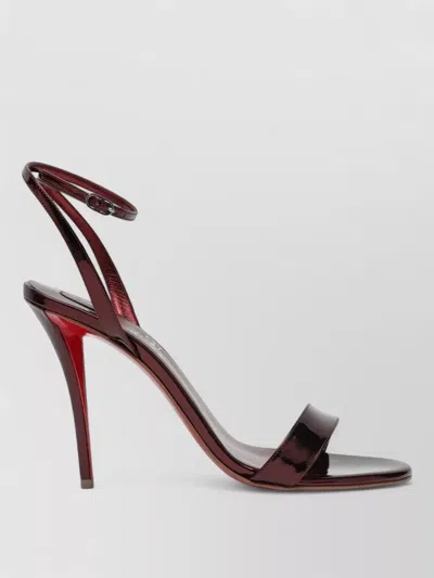 Christian Louboutin Sandals Open Toe Shiny Finish Design
