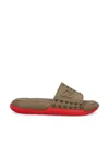 Christian Louboutin Louboutin Men Mule Take It Easy Flat Rubber In Silex