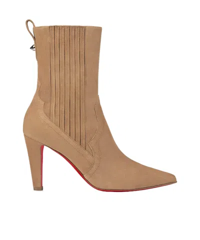 CHRISTIAN LOUBOUTIN CHRISTIAN LOUBOUTIN SANTIGAG POINTED-TOE BOOTS