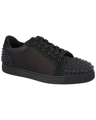 Christian Louboutin Seavaste 2 Leather Sneaker In Black