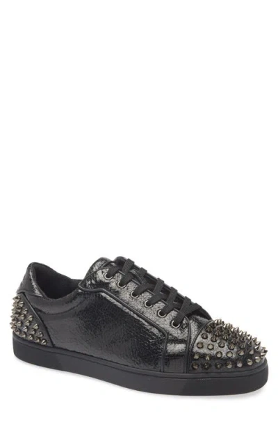 Christian Louboutin Seavaste 2 Orlato Flat Sneaker In B601-black/bk Gun