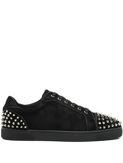 CHRISTIAN LOUBOUTIN CHRISTIAN LOUBOUTIN SEAVASTE 2 SUEDE LEATHER SNEAKERS