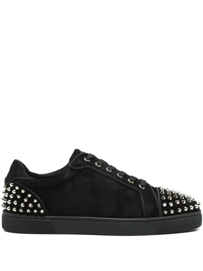 CHRISTIAN LOUBOUTIN SEAVASTE 2 SUEDE LEATHER SNEAKERS