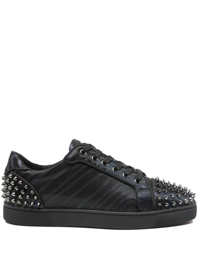 Christian Louboutin Seavaste 2 Orlato Flat Jacquard Sneaker In Black