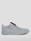 Christian Louboutin Louis Junior Flat Calf Ds Sneakers In Dust
