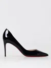 Christian Louboutin So Kate Patent Pointed-toe Red Sole Pump In Black