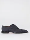 Christian Louboutin Top 5 Leather Oxford In Blue