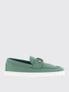 Christian Louboutin Boat Round Toe Loafers With Metal Hardware In Multi