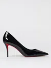 Christian Louboutin Miss Z 80 Patent Leather Pumps In Black