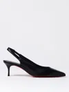 Christian Louboutin Sporty Kate Leather Slingback Pumps 55 In Black