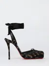 Christian Louboutin Shoes Woman  In Black
